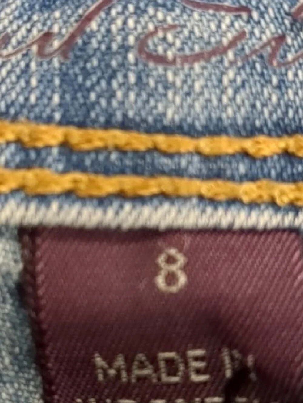 Gloria Vanderbilt Light Blue Jean Shorts